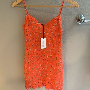 Orange mini dress from Isabella’s Closet